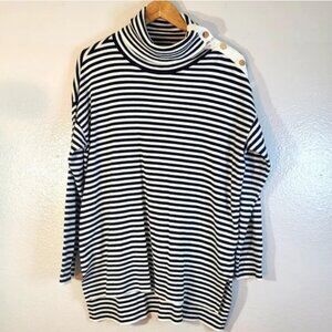 Chico's Zenergy Cowl Neck Oversize Sweater